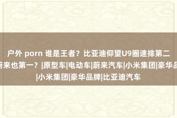 户外 porn 谁是王者？比亚迪仰望U9圈速排第二，小米第一，蔚来也第一？|原型车|电动车|蔚来汽车|小米集团|豪华品牌|比亚迪汽车